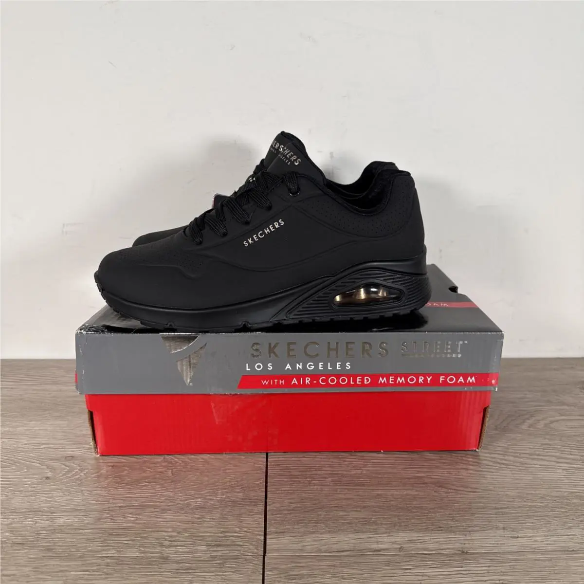 Skechers shoes - SKECHERS UNO STAND ON AIR - Black (UPC: 0195204289075) 2