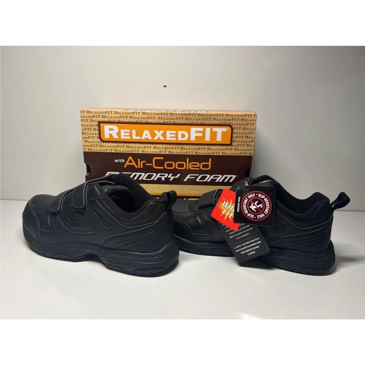 Skechers shoes - Skecher Air Cooled Memory Foam - Black 1