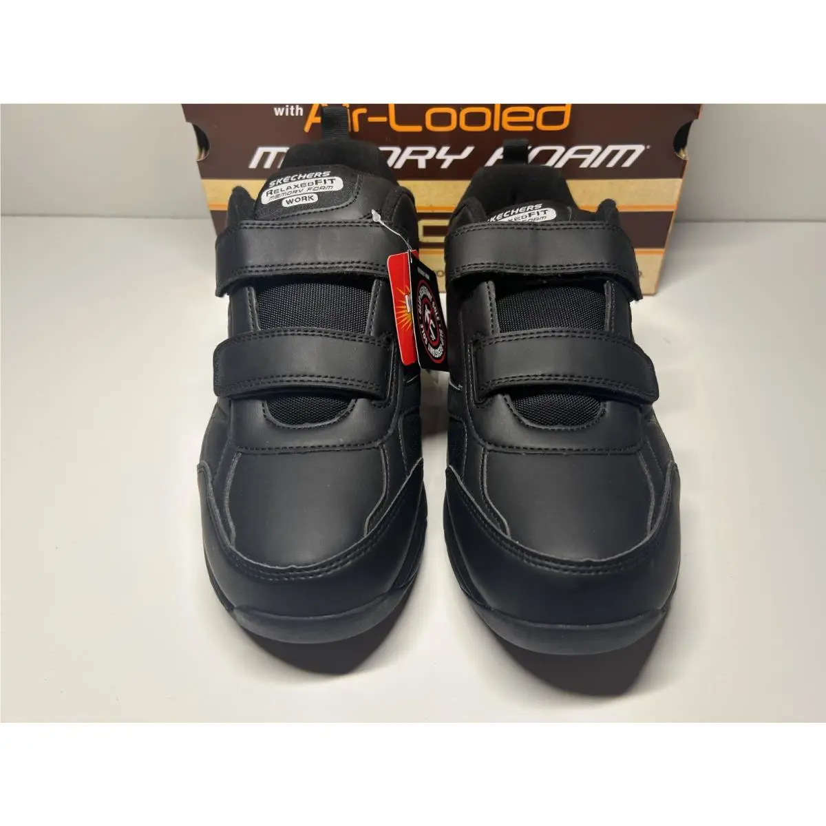 Skechers shoes - Skecher Air Cooled Memory Foam - Black 2