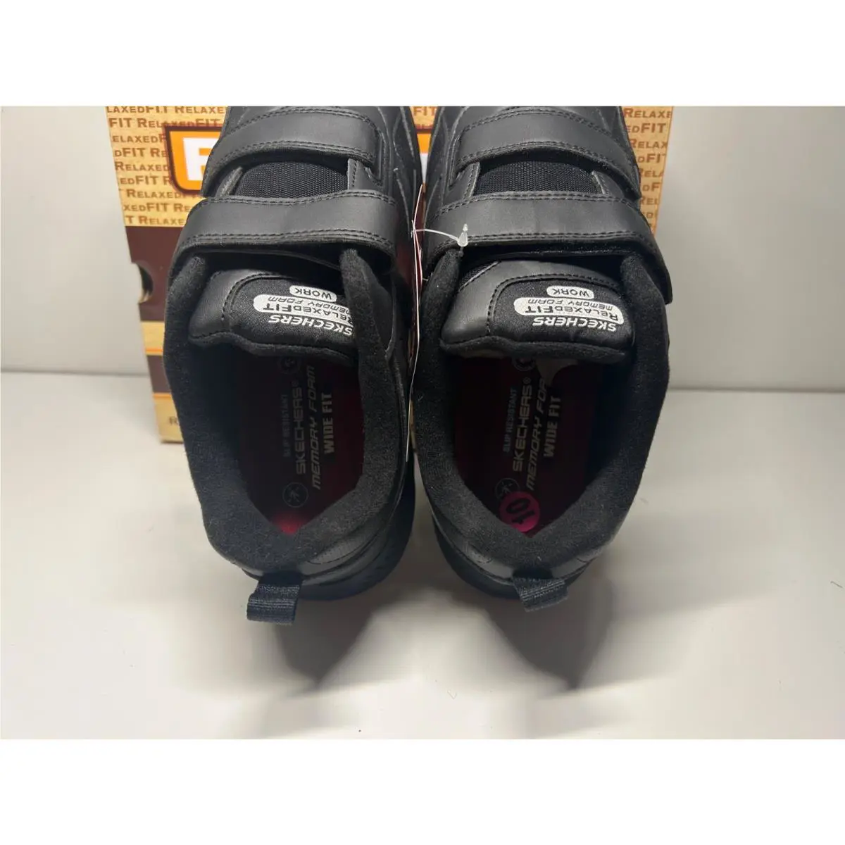 Skechers shoes - Skecher Air Cooled Memory Foam - Black 4