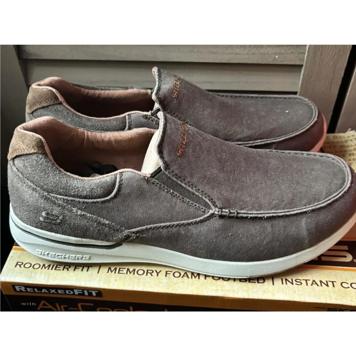 Skechers shoes - Skechers Streetwear Relaxed Fit Marner Shoes - Olive 0