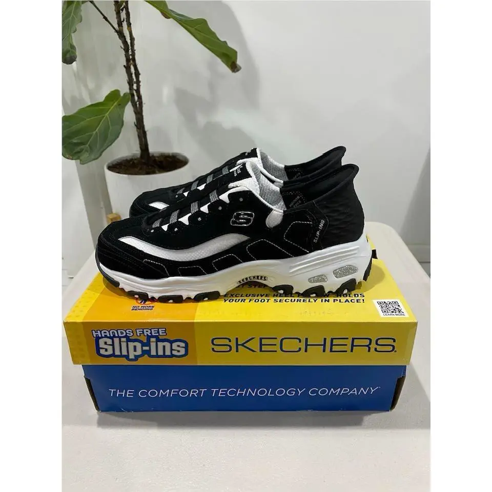 Skechers shoes - SKECHERS D`Lites - Black 3