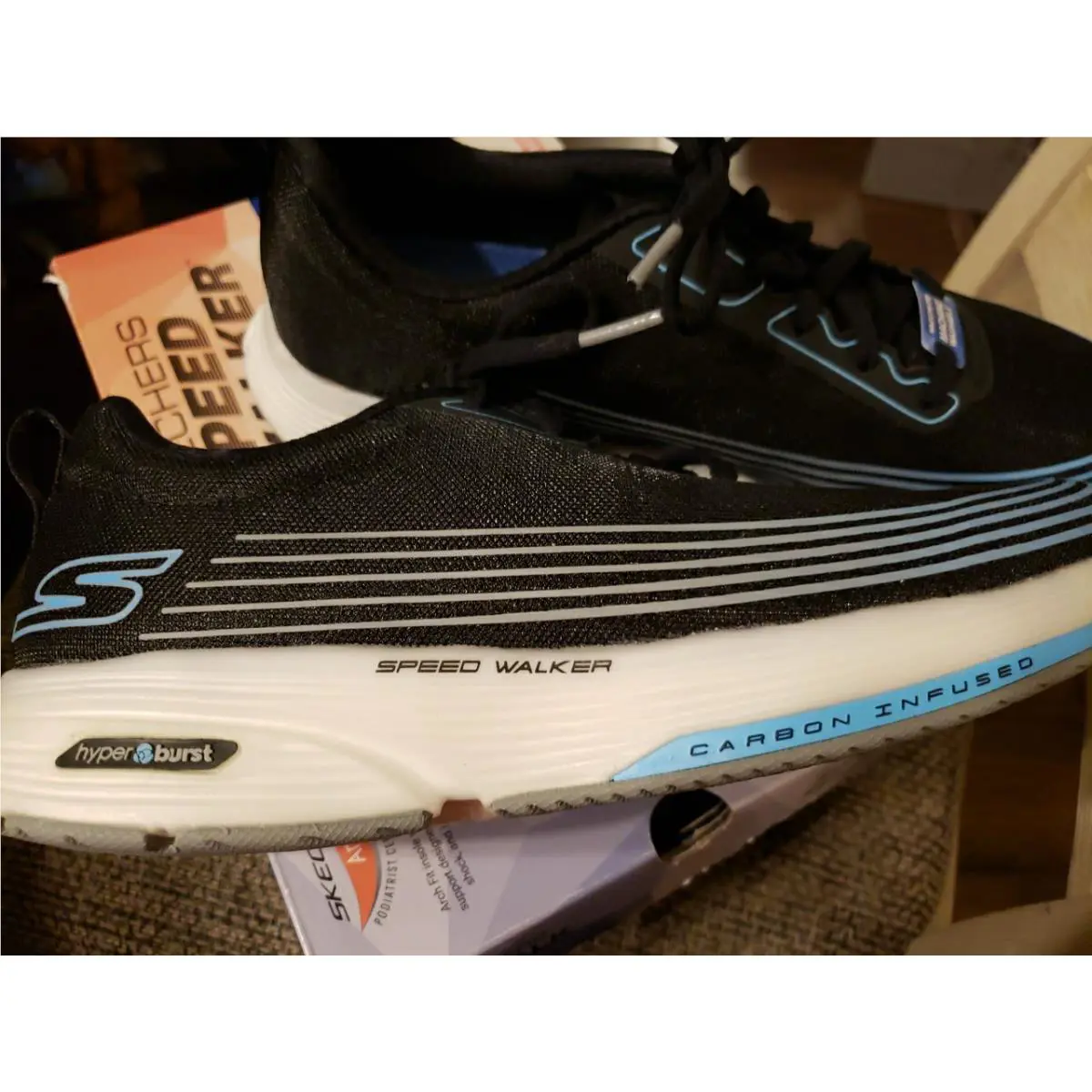 Skechers shoes - Go Walk Speed Waker - Walk Speed Waker - 125103 - Black 0