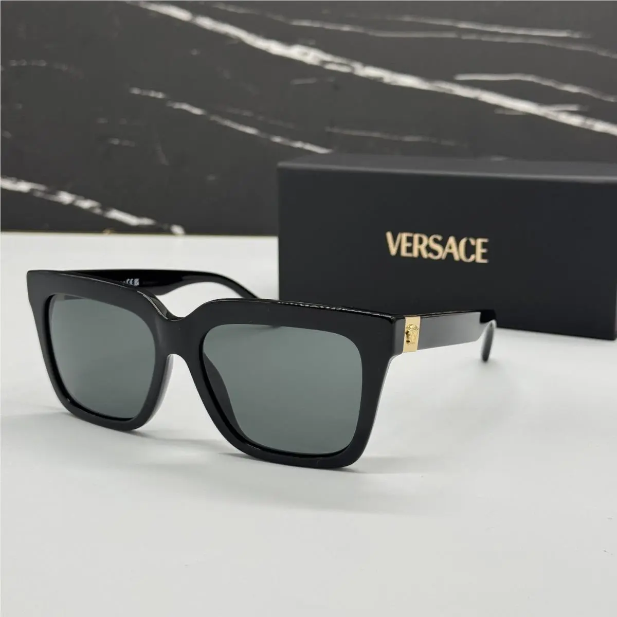 Versace VE4498 GB1/87 Black Women Sunglasses Mod 4498 GB1/87