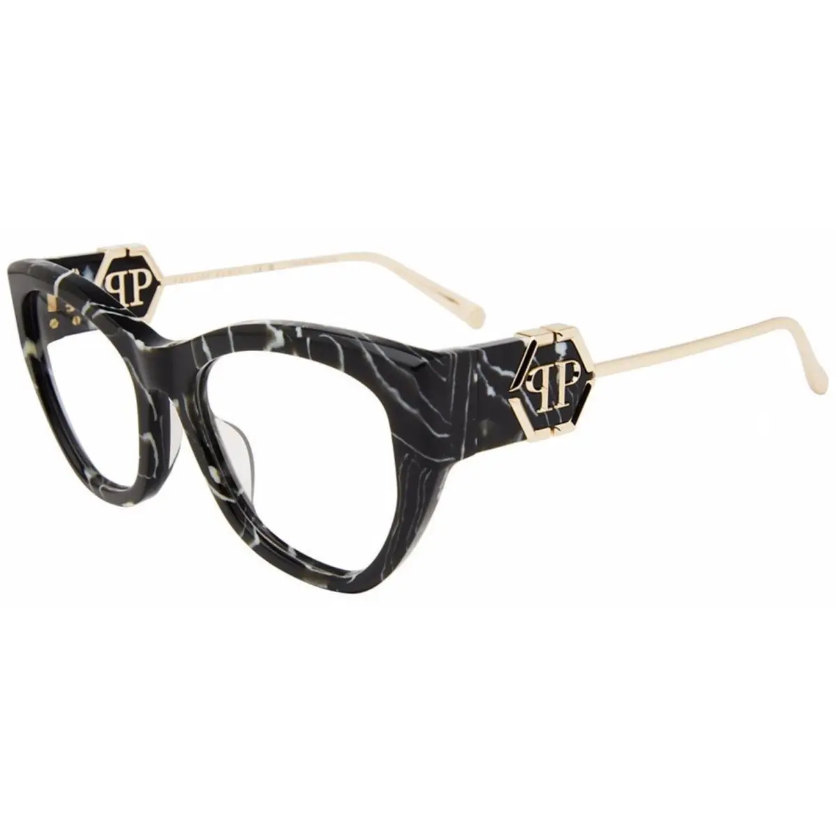 VPP123M Marbled Black 0z21 Sunglasses by Philipp Plein