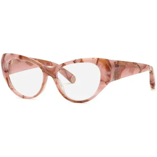 Philipp Plein VPP101 Opal Fuxia Marbled Pink 06z8 Sunglasses