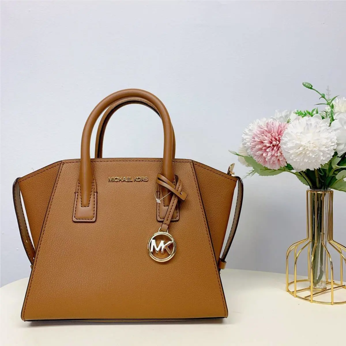 Michael Kors 35F1G4VM2L Small Avril Satchel Handbag Luggage