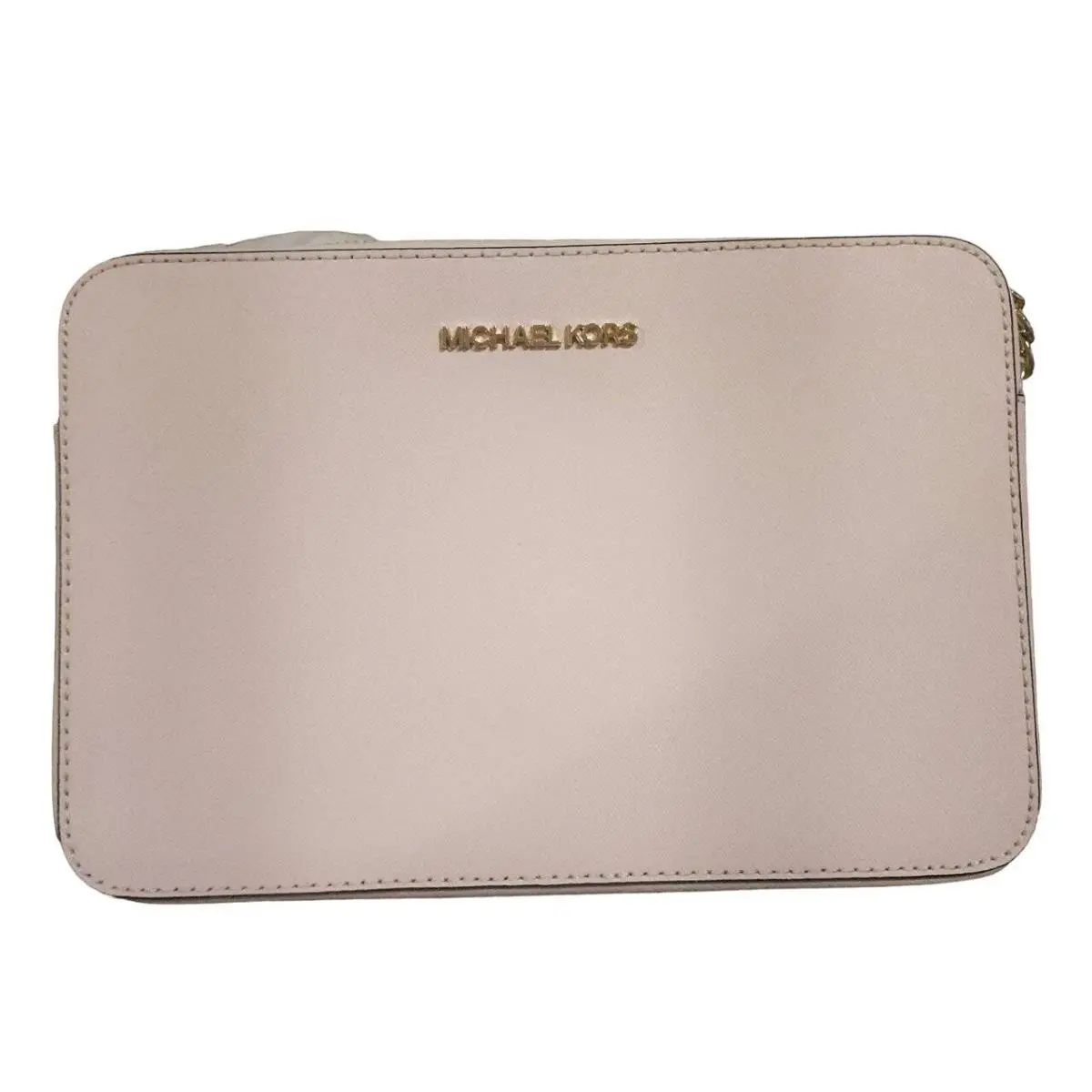 Michael Kors Jet Set Large Pink Leather Crossbody