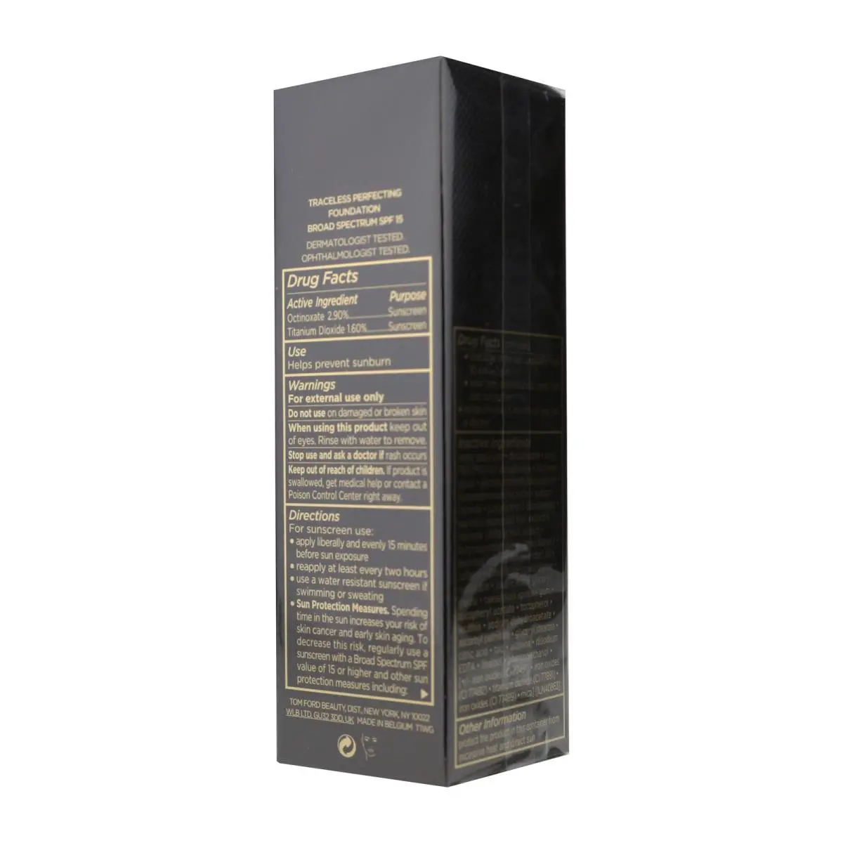 Traceless Perfecting Foundation Spf 15 1oz 11.0 Dusk by Tom Ford