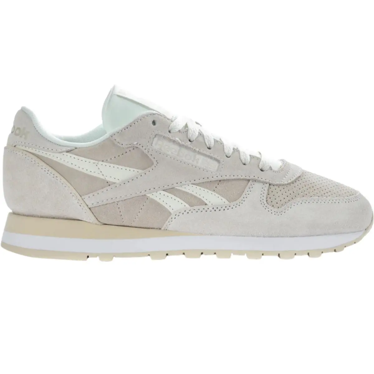 Reebok shoes - Reebok Classic Leather - Classic Leather - Chalk/Chalk/Grey 9