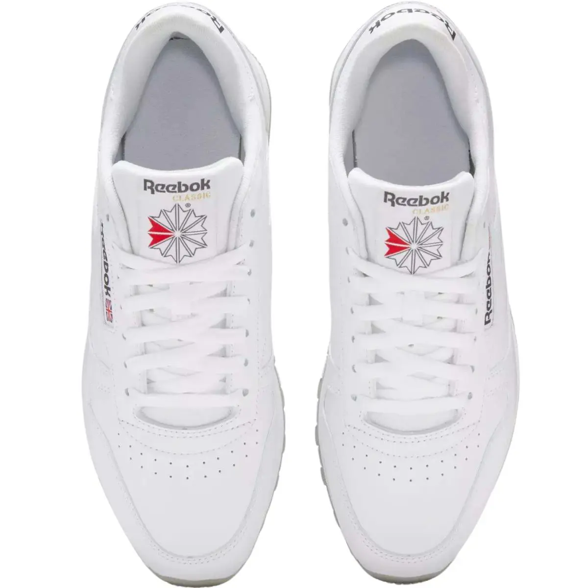 Reebok shoes - Reebok Classic Leather - Classic Leather - Chalk/Chalk/Grey 27