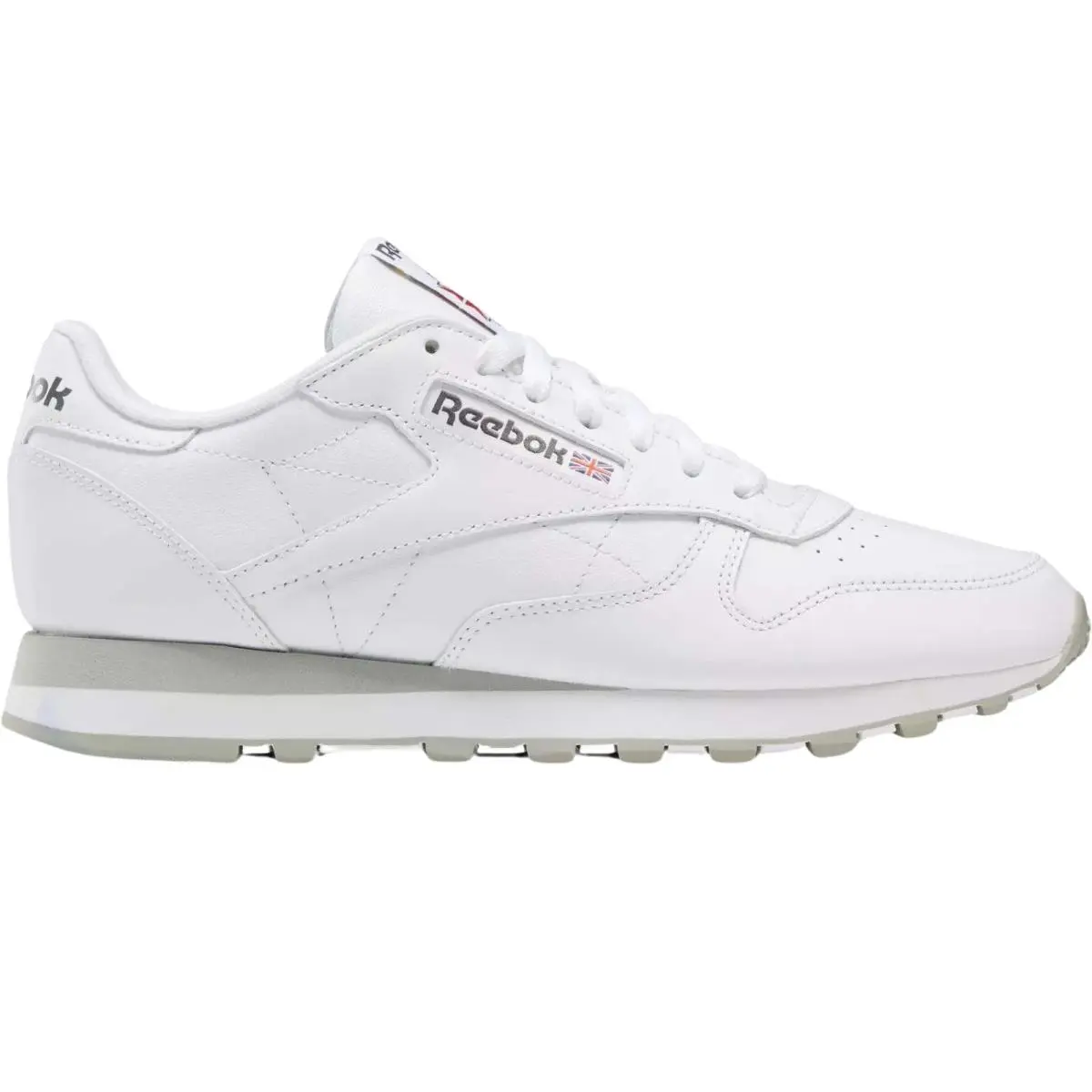 Reebok shoes - Reebok Classic Leather - Classic Leather - Chalk/Chalk/Grey 34