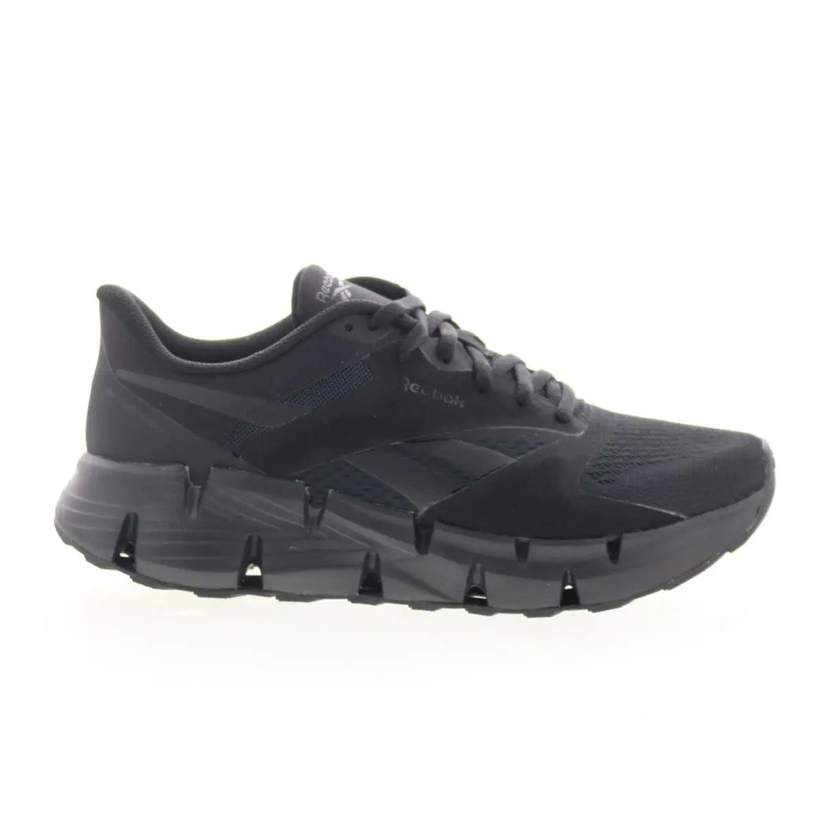 Reebok Zig Dynamica 5 Mens Black Synthetic Lace Up Lifestyle Sneakers Shoes - Black