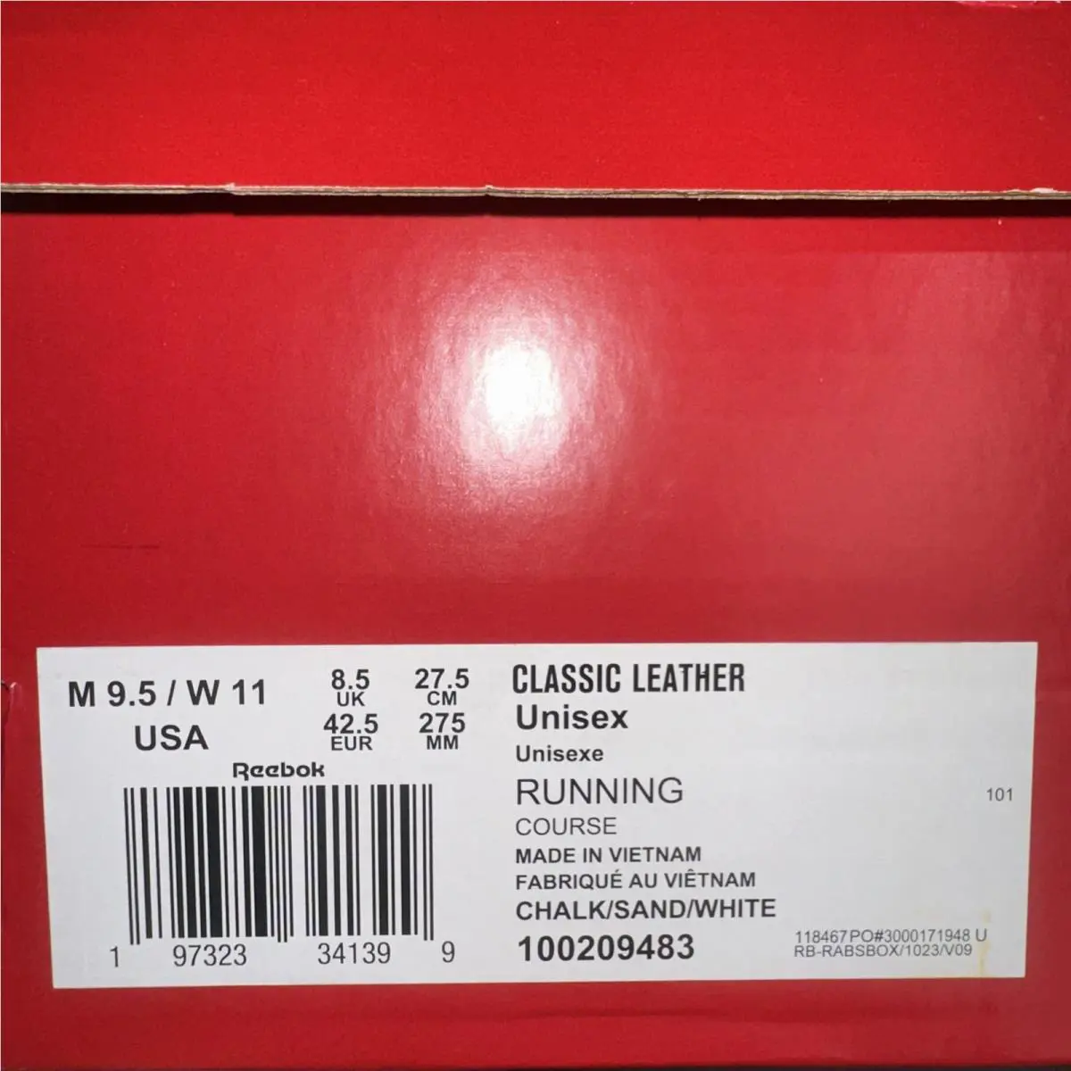 Reebok shoes - Reebok Classic Leather - Classic Leather - 100209483 - White 4