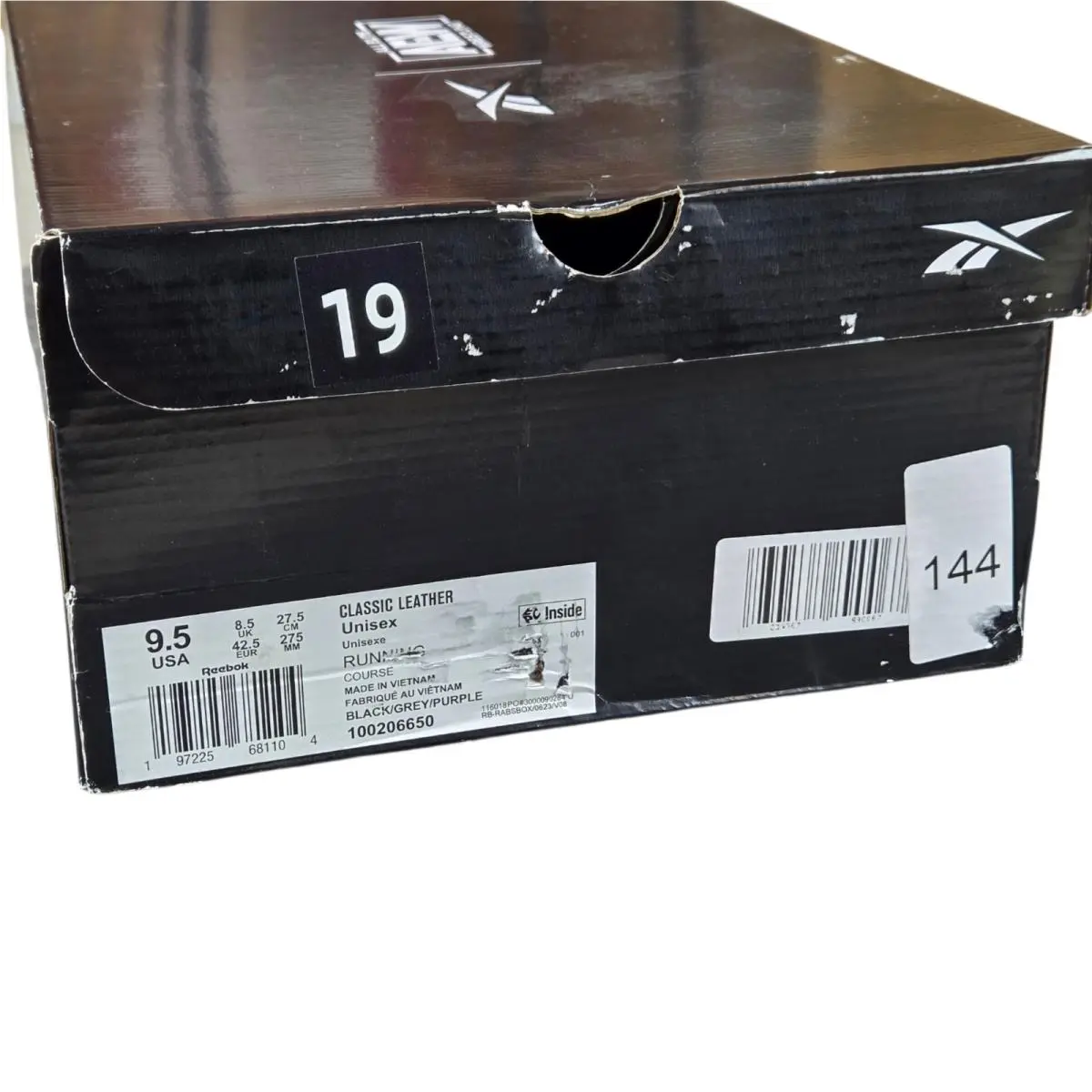 Reebok shoes - Reebok Classic Leather - Classic Leather - 100206650 - Black (UPC: 197225681104) 13
