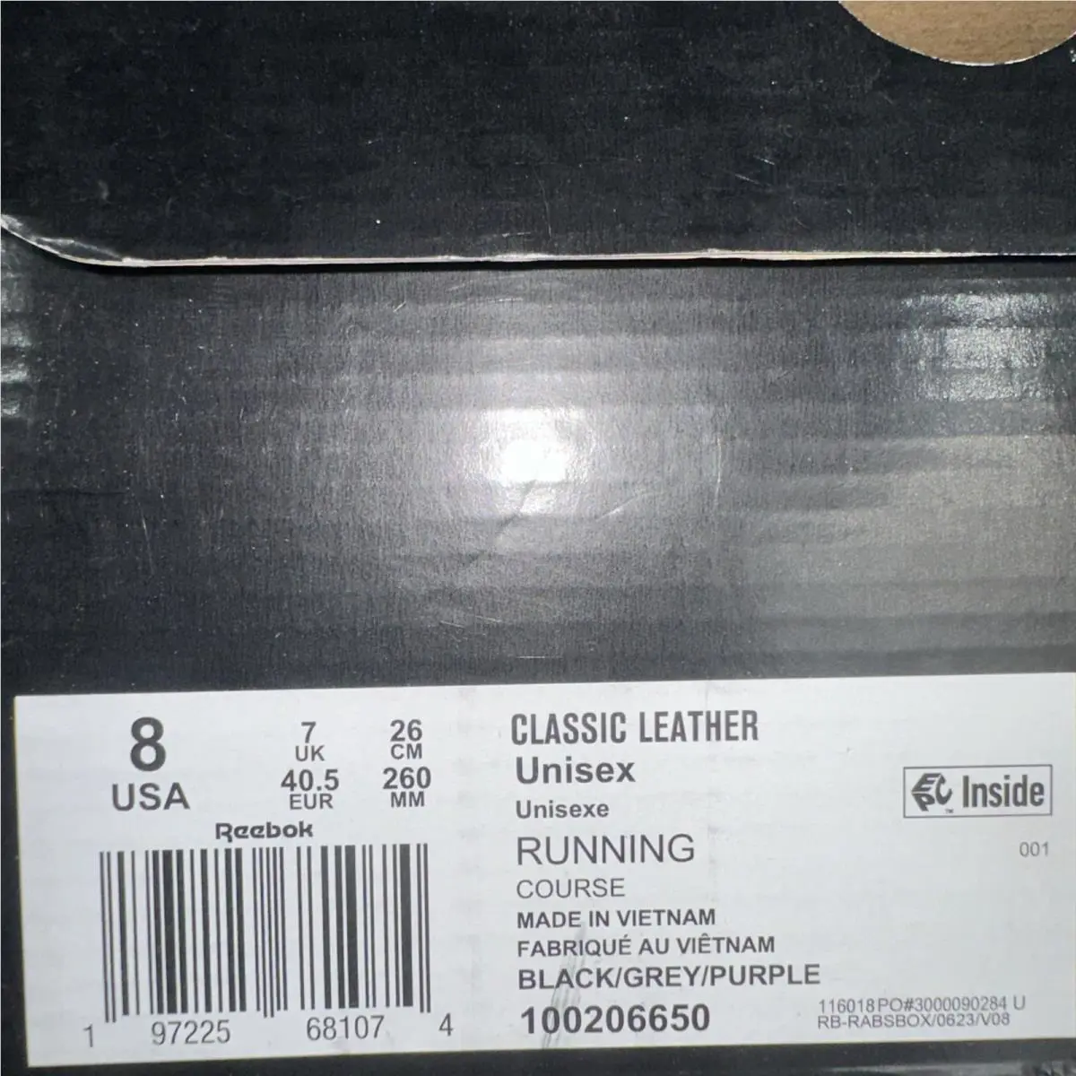 Reebok shoes - Reebok Classic Leather - Classic Leather - 100206650 - Black 5