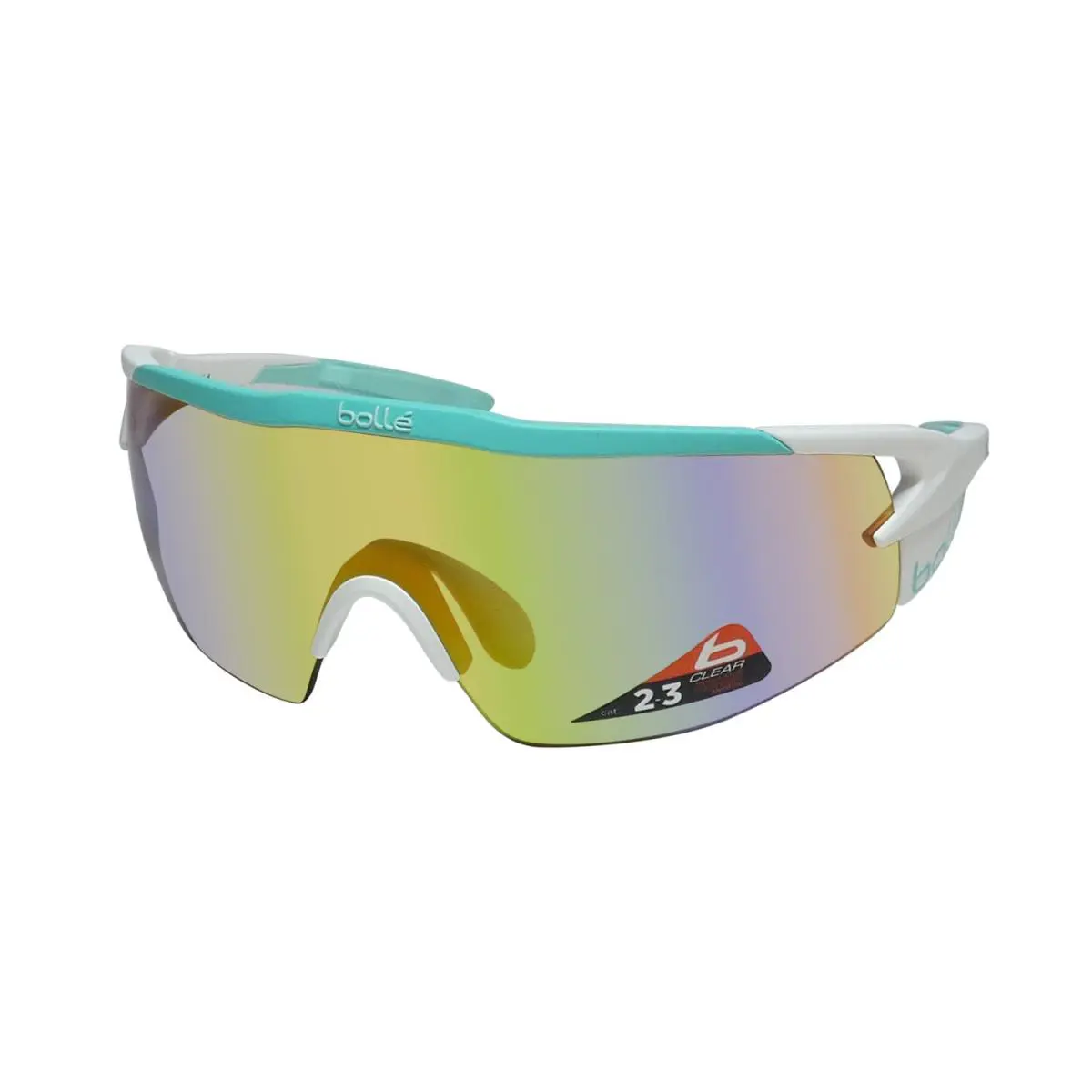 Bolle Aeromax Sunglasses 12270 Half-rim Italy Unisex Plastic 0-0-0 Wrap