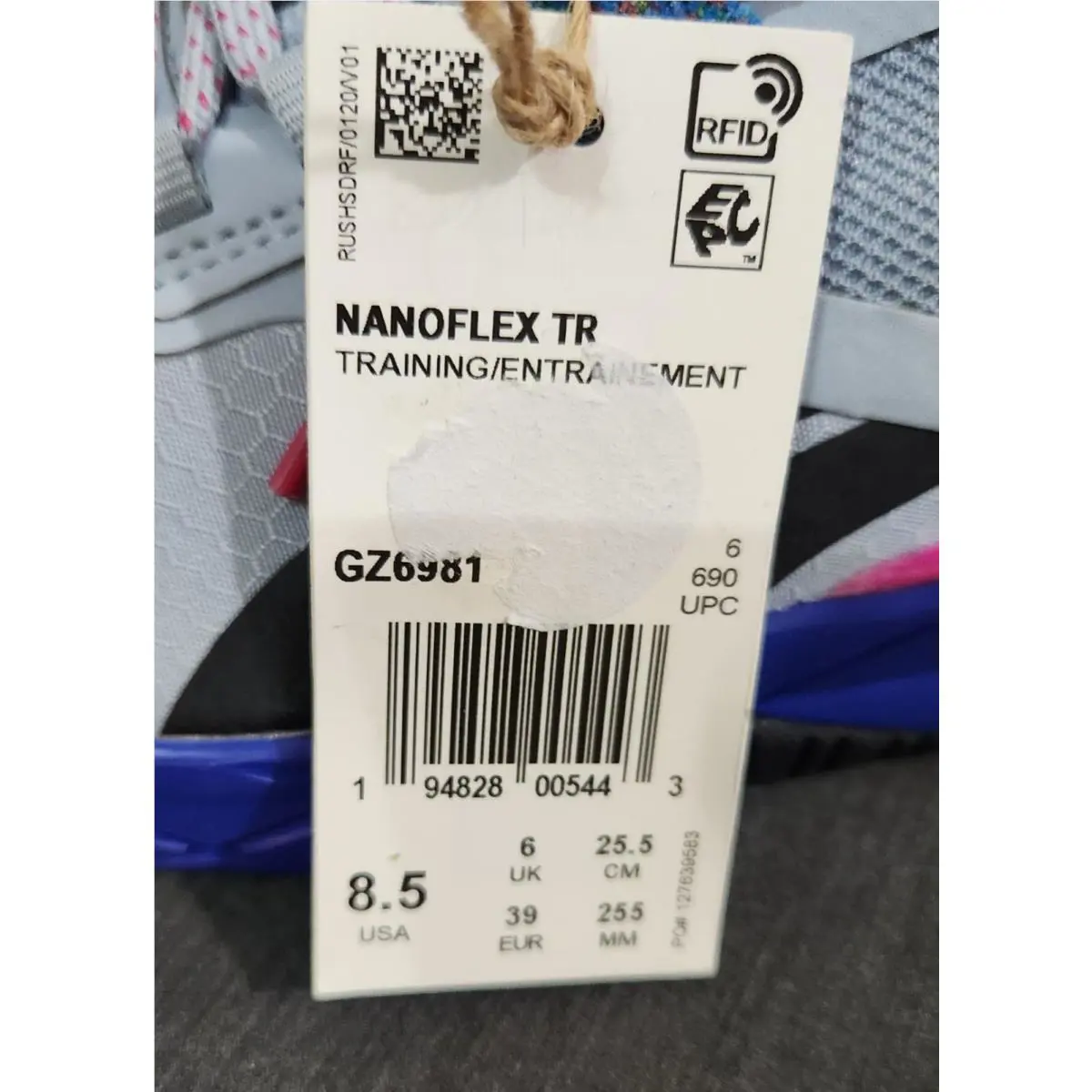 Reebok shoes - Reebok Nanoflex - Nanoflex - Light Grey 5