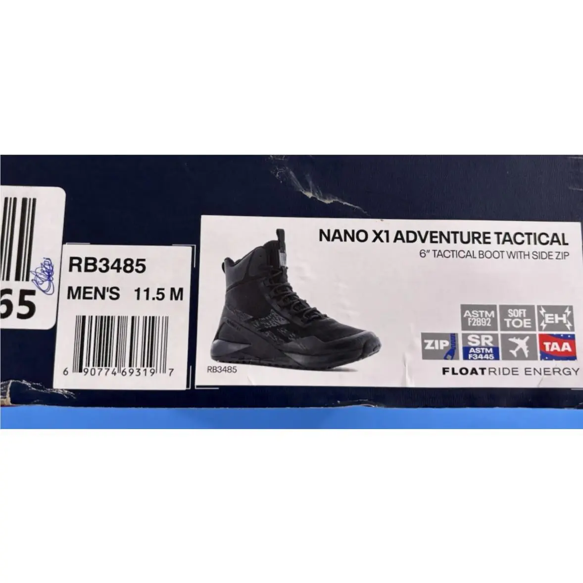 Reebok shoes - REEBOK NANO X1 ADVENTURE TATICAL - RB3485 - Black 6