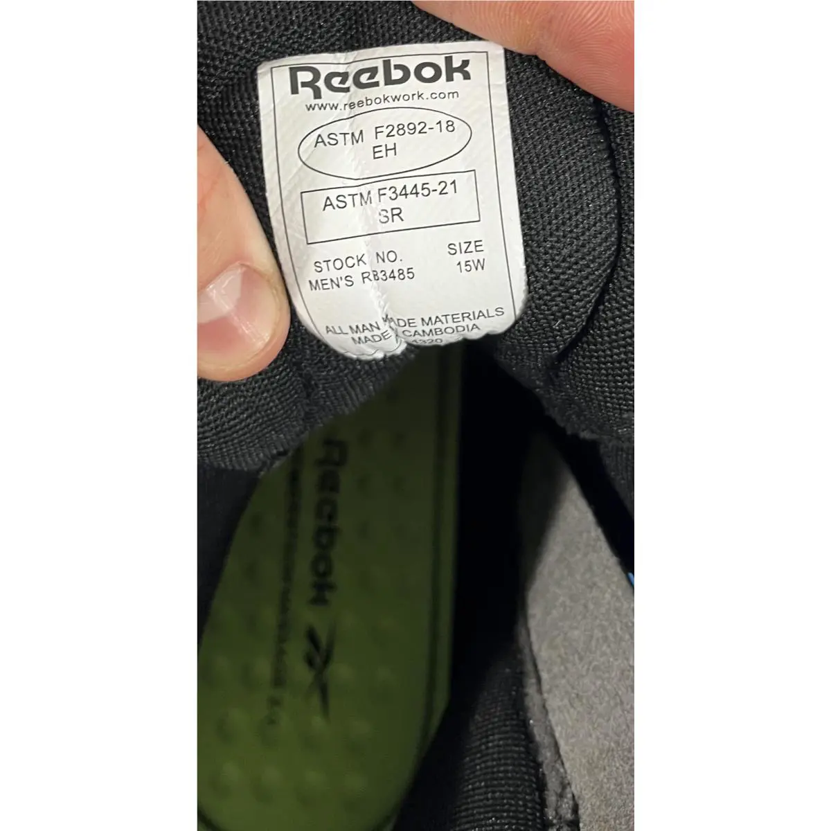 Reebok shoes - RB3485 - RB3485 - Black 3