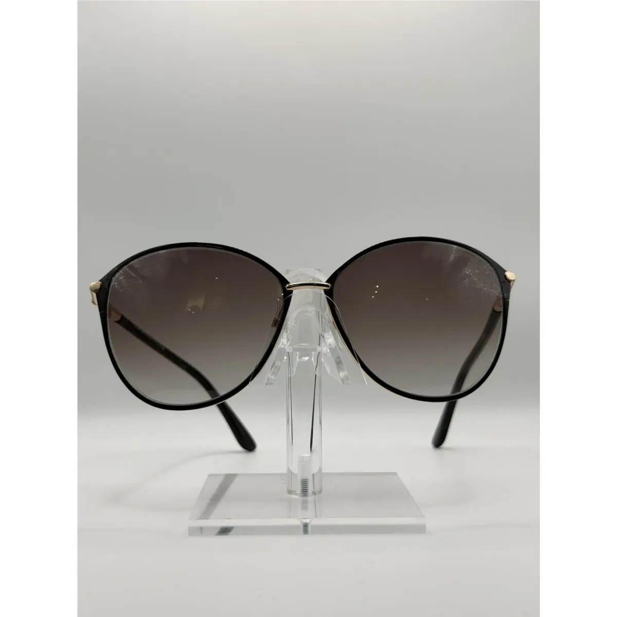 Tom Ford TF-320 28F Round Sunglasses- Gold/brown