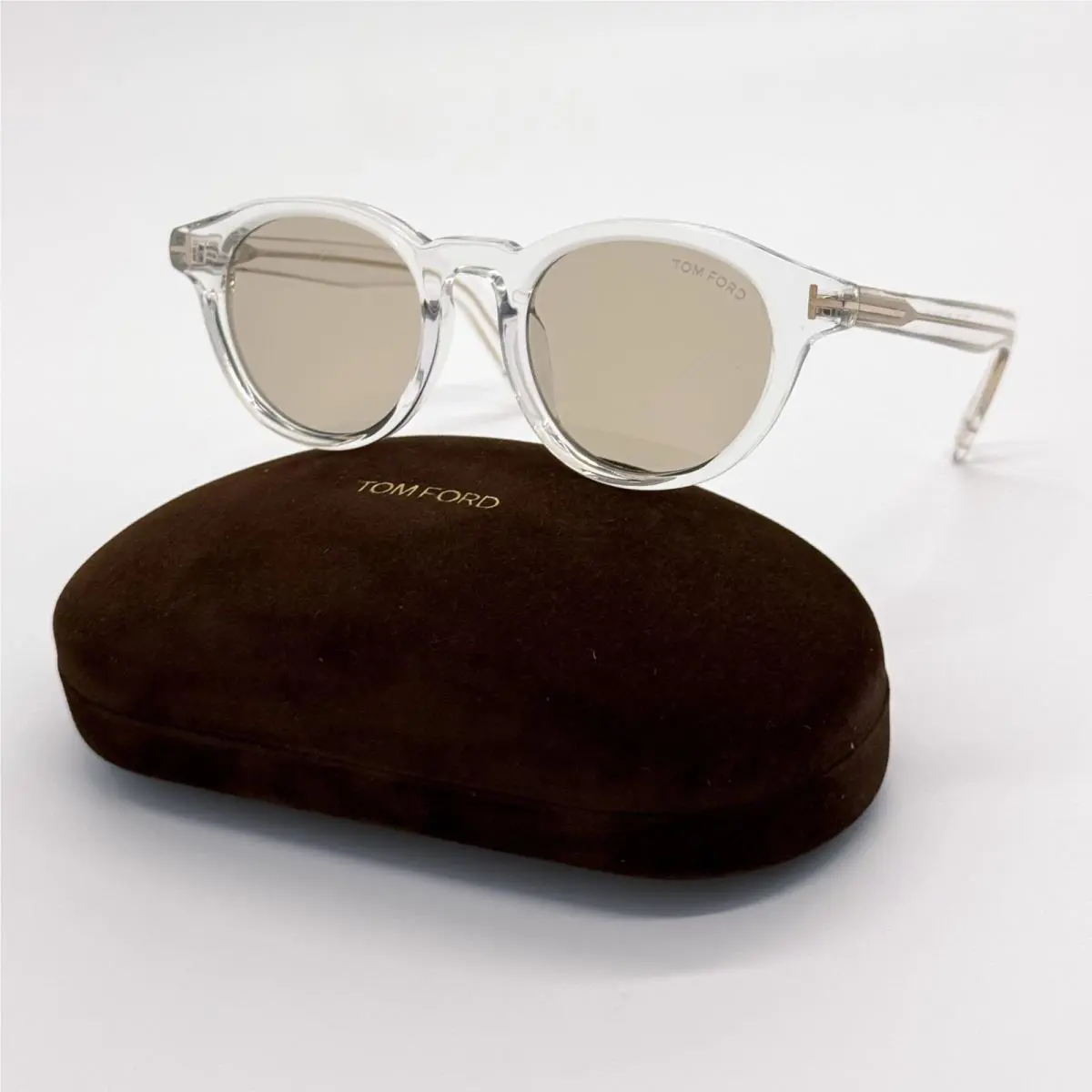 Tom Ford Sunglasses TF1123-D 26E Transparent/beige Women FT1123-D 26E