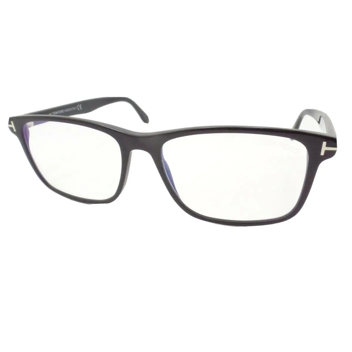 Tom Ford TF 5752 b 001 Black 55 Blue Block Frames