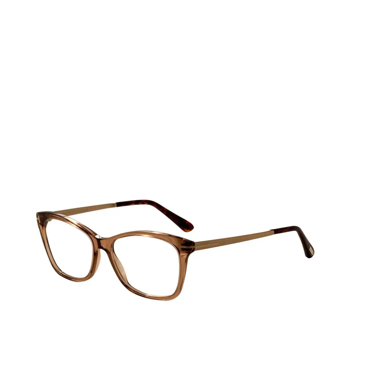 Tom Ford Women`s 54mm Shiny Light Brown Opticals FT5353-045-54