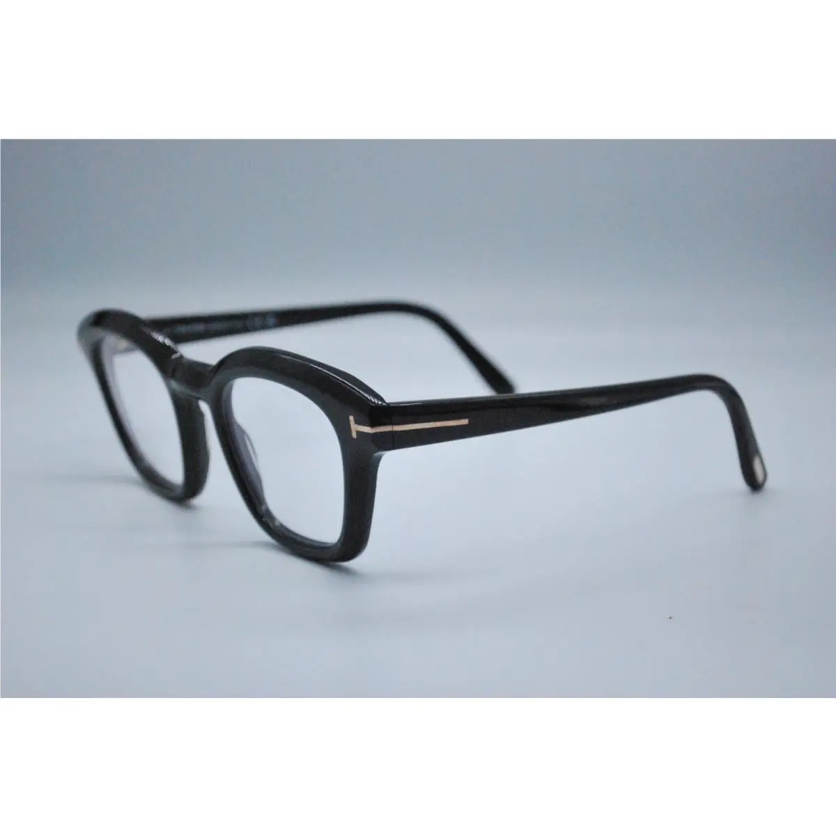 Tom TF 5961-B 001 Shiny Black Eyeglasses Frame 49-23 by Tom Ford