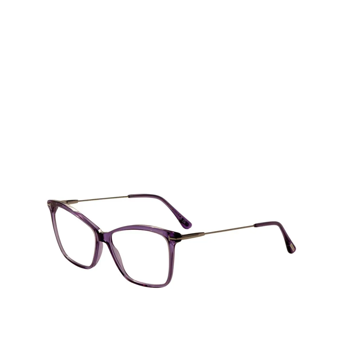 Tom Ford Women`s 56mm Transparent Purple Opticals FT5687-B-081-56