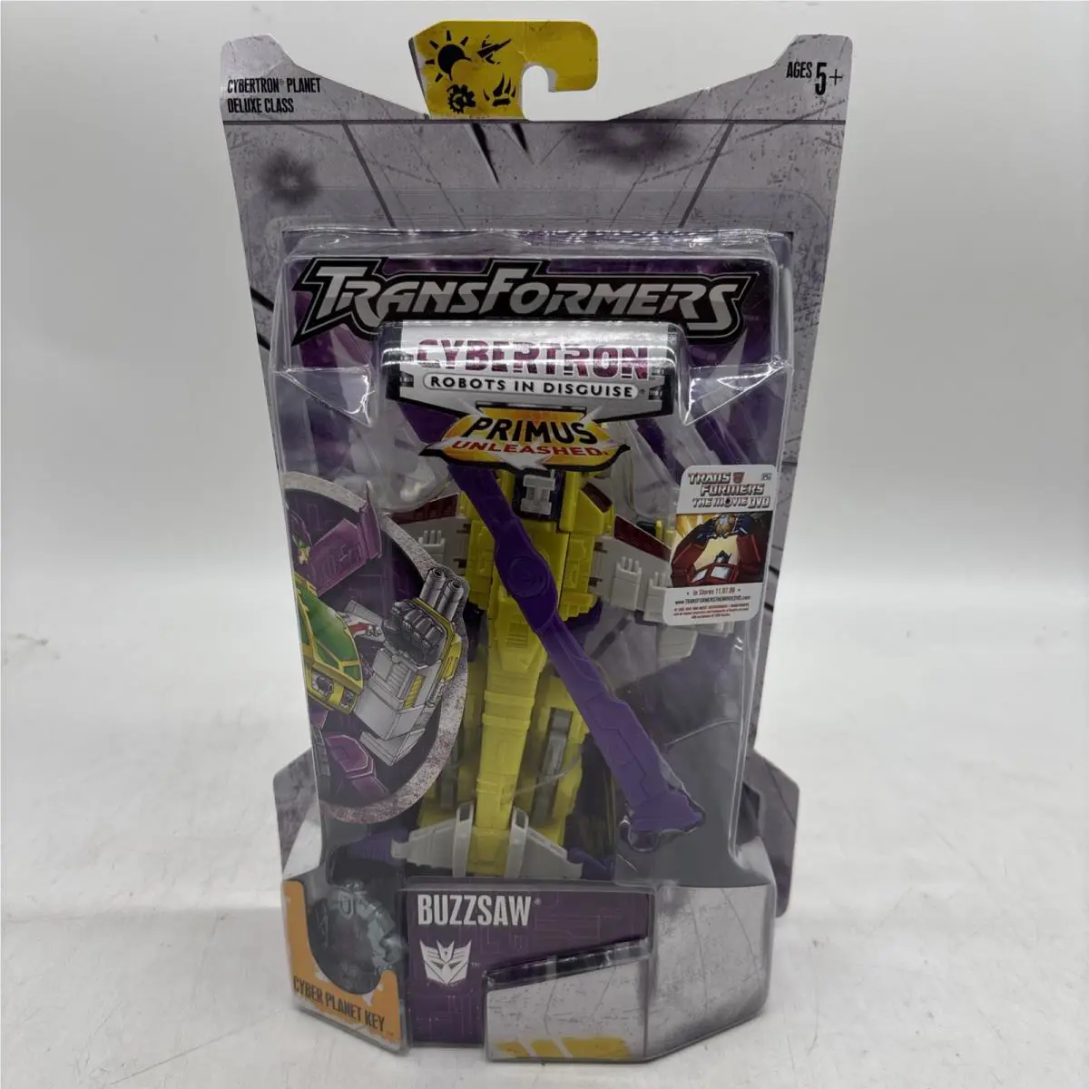 Transformers Cybertron Deluxe Class Buzzsaw Action Figure