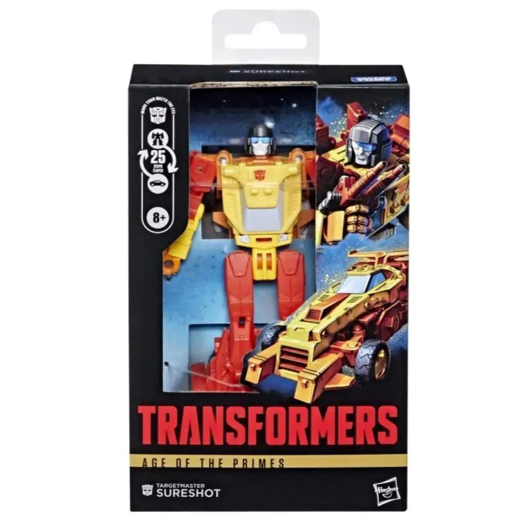 Transformers Age of The Primes Deluxe Class Targetmaster Sureshot --in Hand