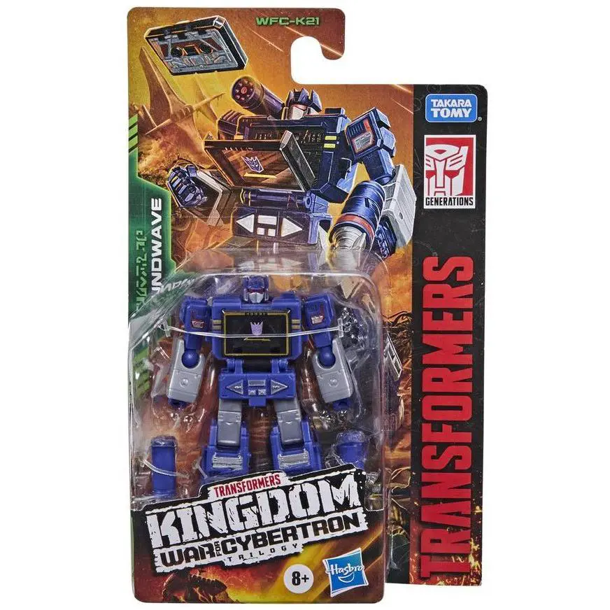 Transformers Generations Kingdom: War For Cybertron Soundwave Core Action Figure