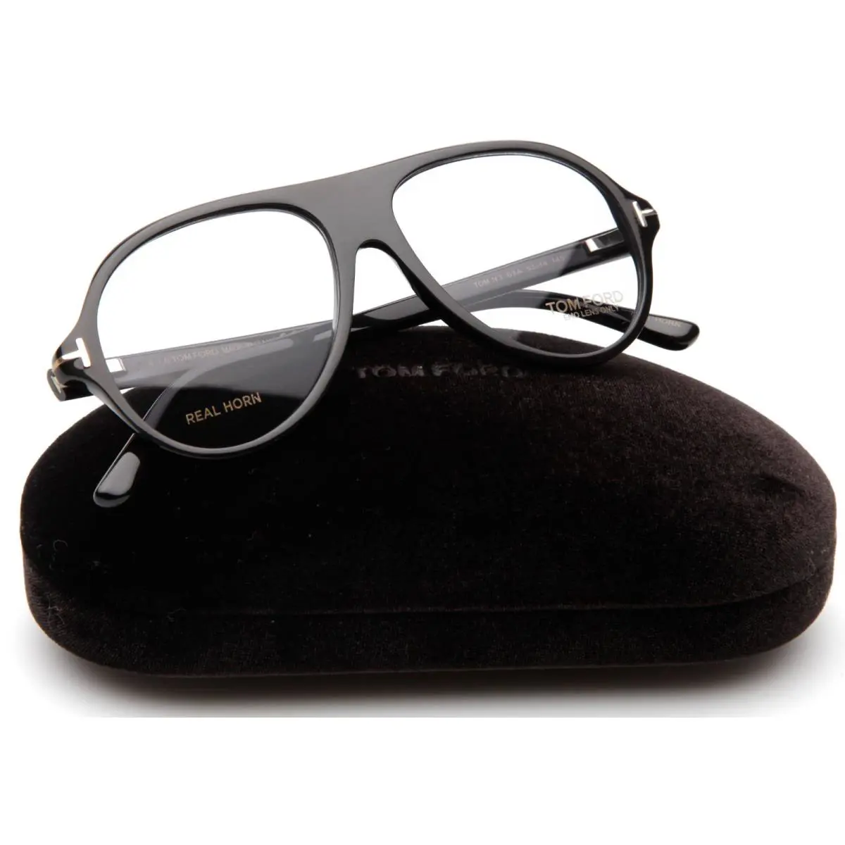 Tom Ford Tom N.1 63A Black Eyeglasses Frame 53-14-145mm B48mm Italy