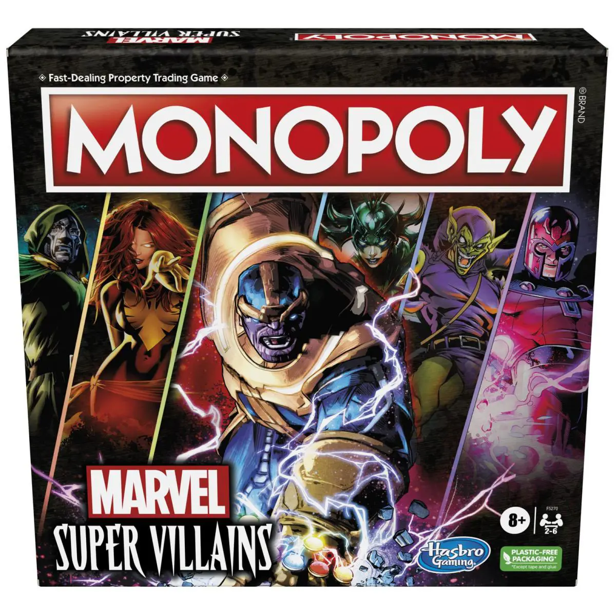 Marvel Monopoly Super Villains Edition Board Game Fun Family Game