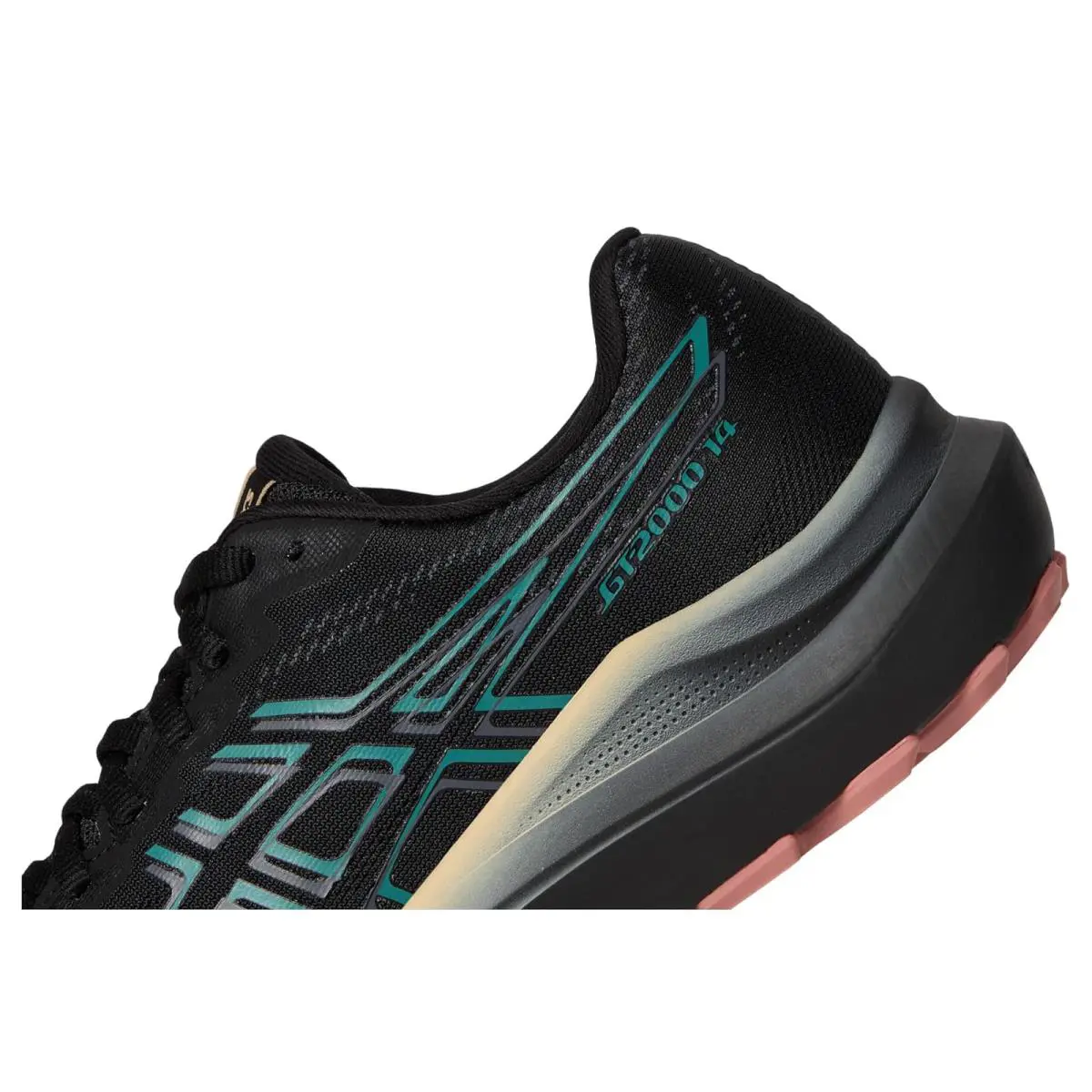 Asics shoes - Black/Misty Pine 4