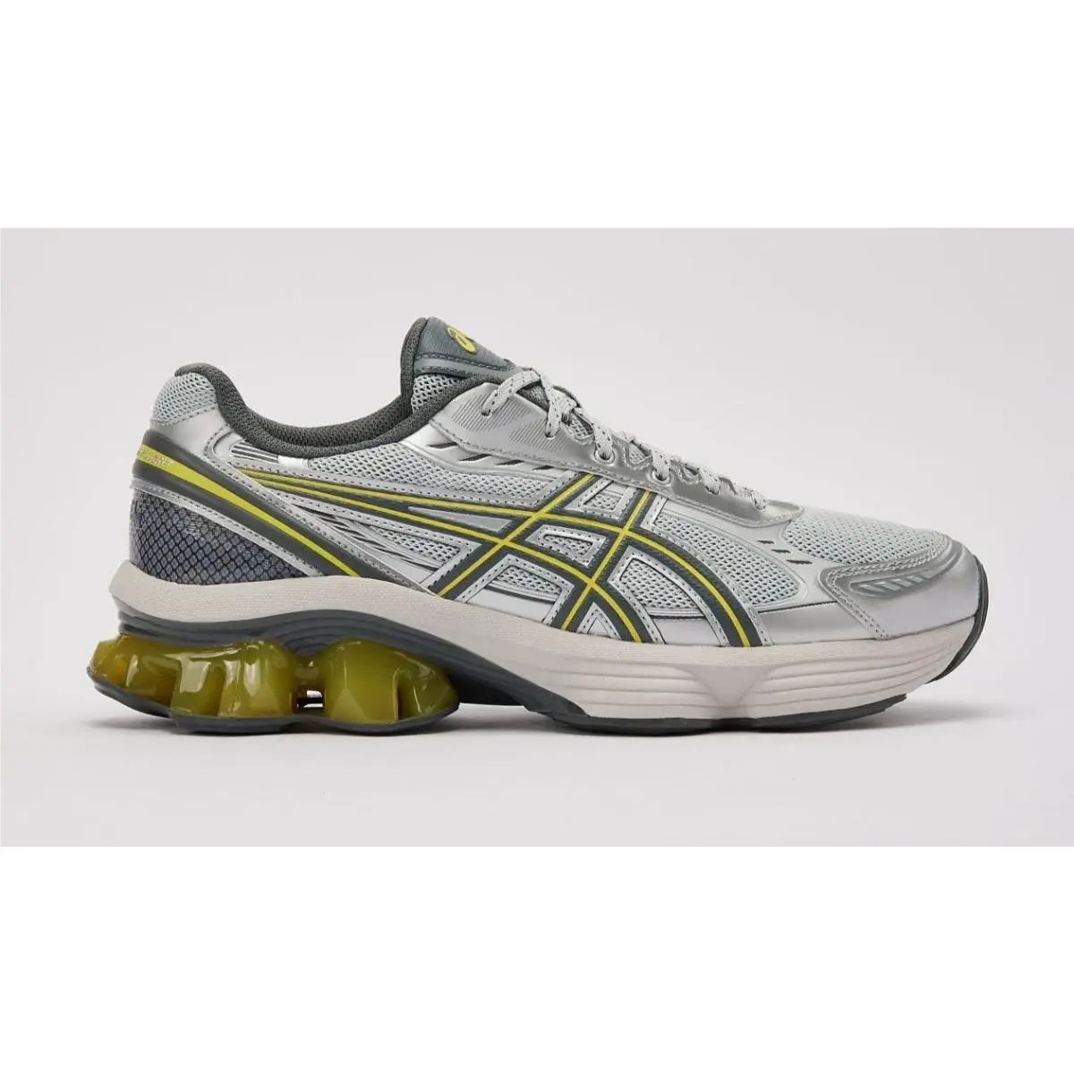 Mens Size 10 Asics Gel-kinetic Fluent Glacier Grey Steel Grey 1203A591-020 Shoes