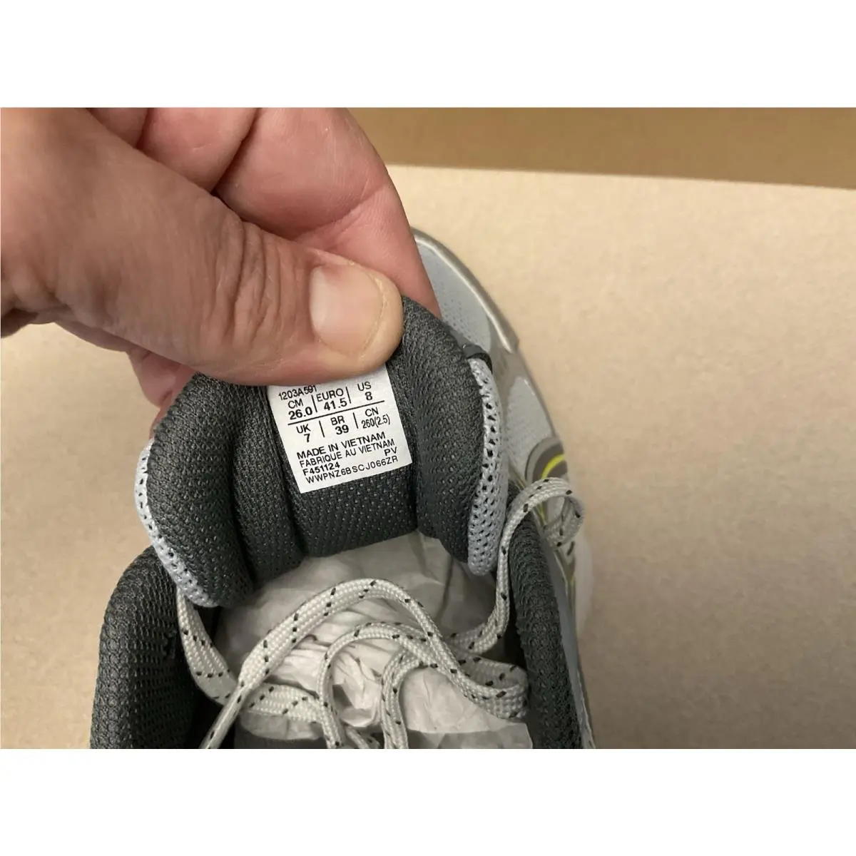 Asics shoes - Gel-Kinetic - 1203A591-020 - Gray 3