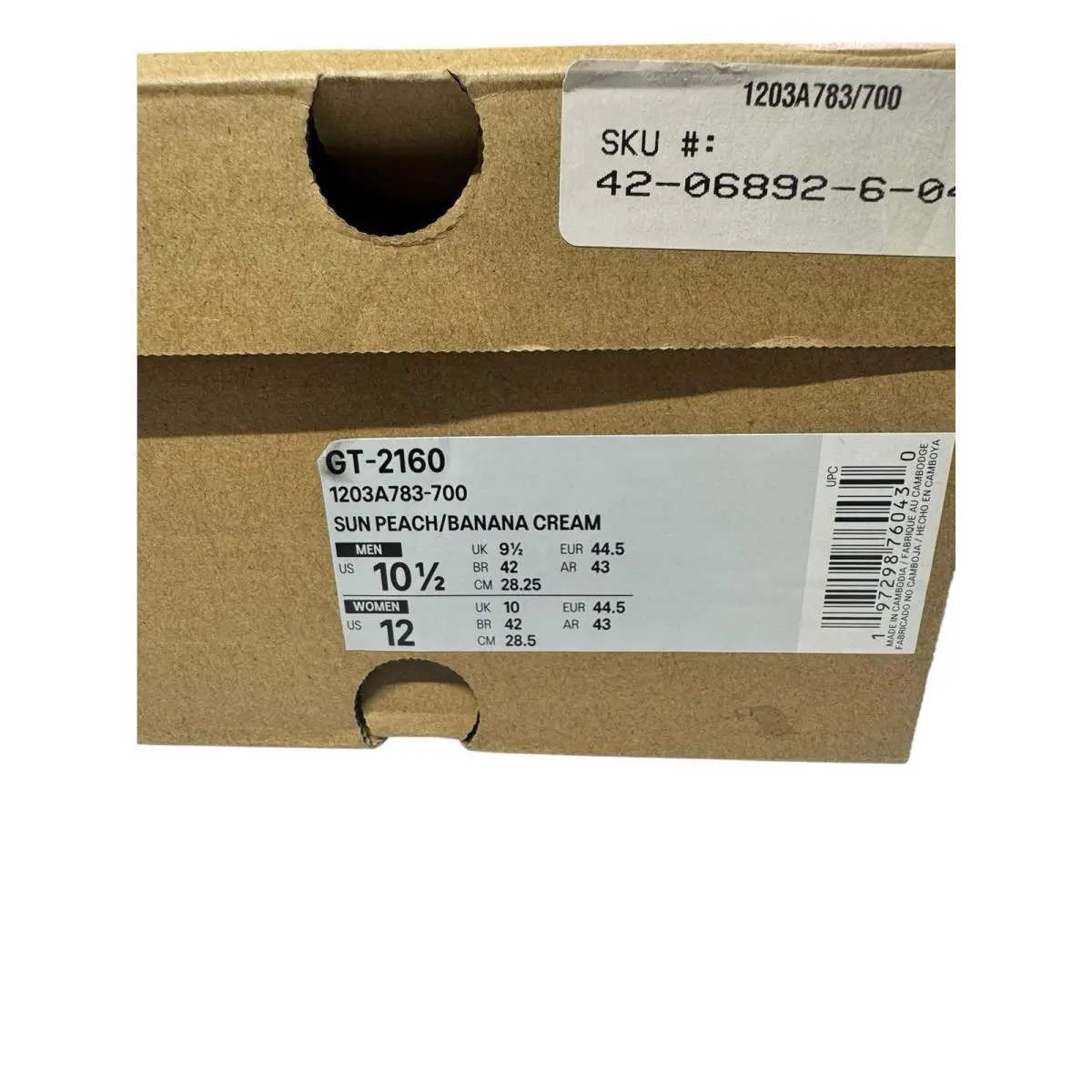 Asics shoes - ASICS GT 2160 - 1203A783-700 - Orange (UPC: 0197298760430) 18