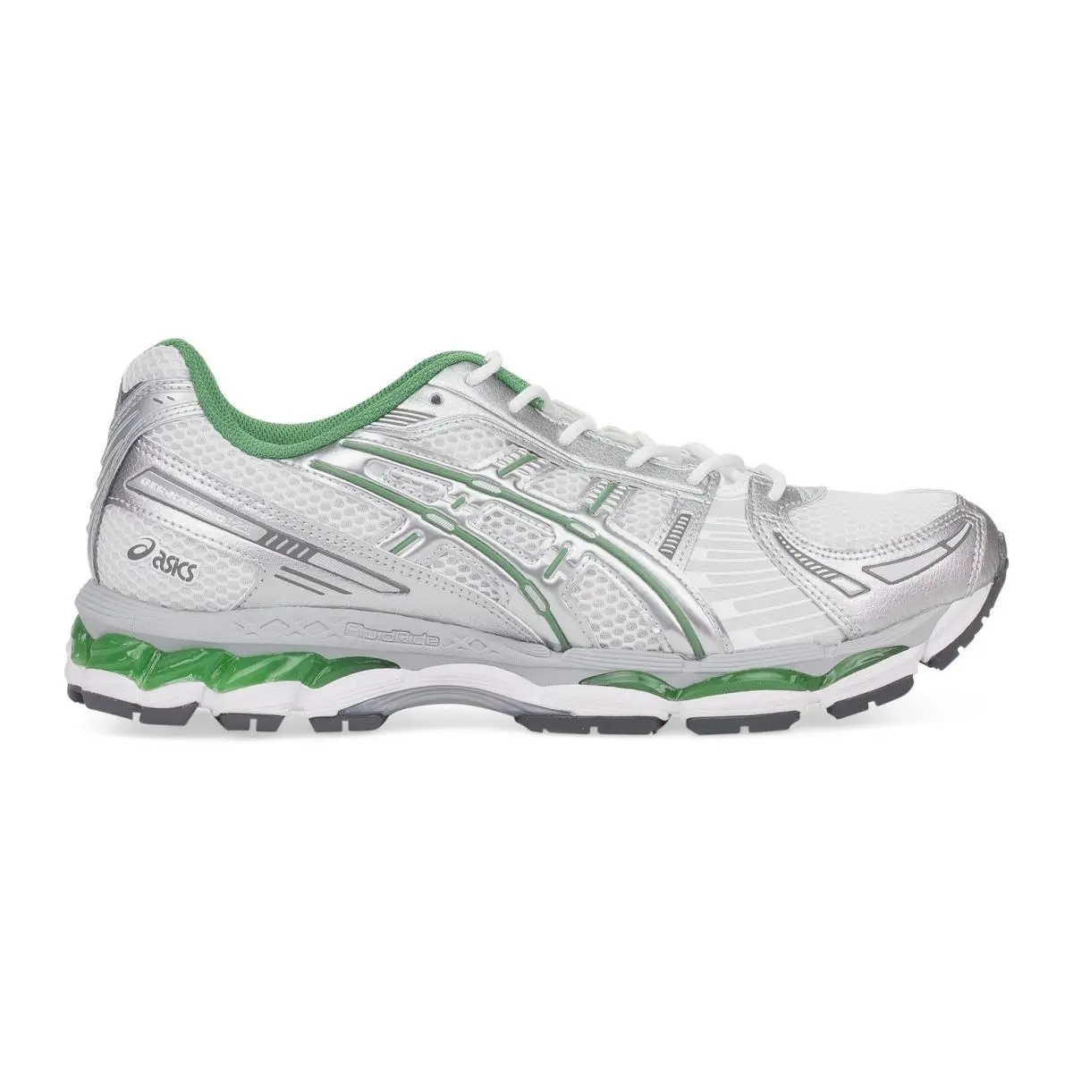 Asics White/silver Gel-kayano 12.1 Sneakers Size 9.5