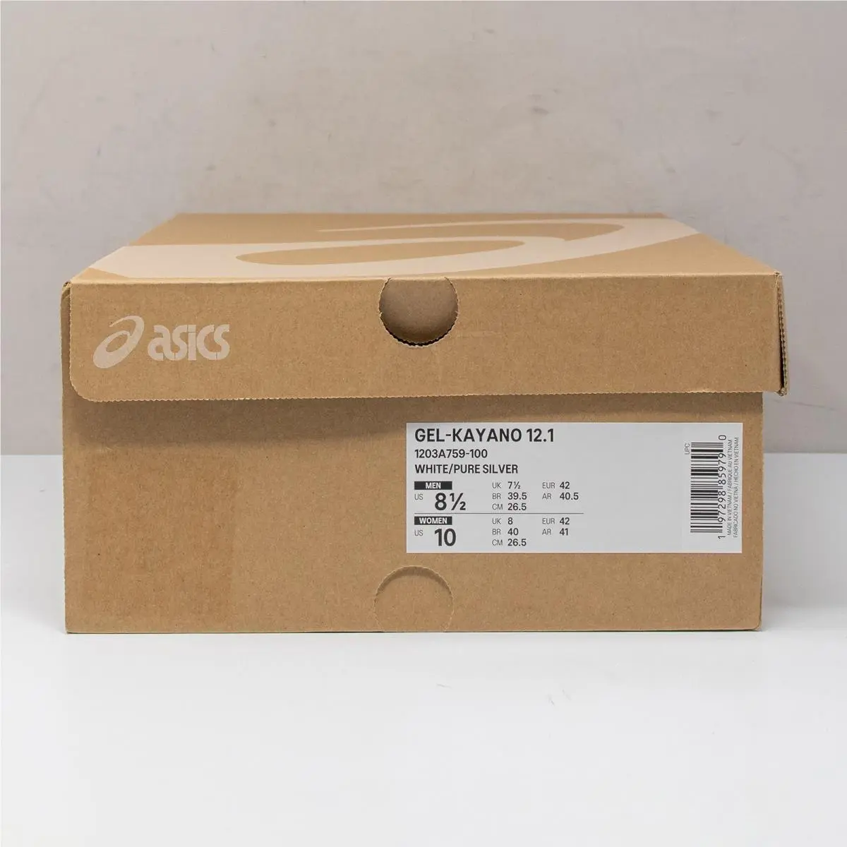 Asics shoes - Asics Gel-Kayano 12.1 - 1203A759-100 - Silver (UPC: 197298859790) 5