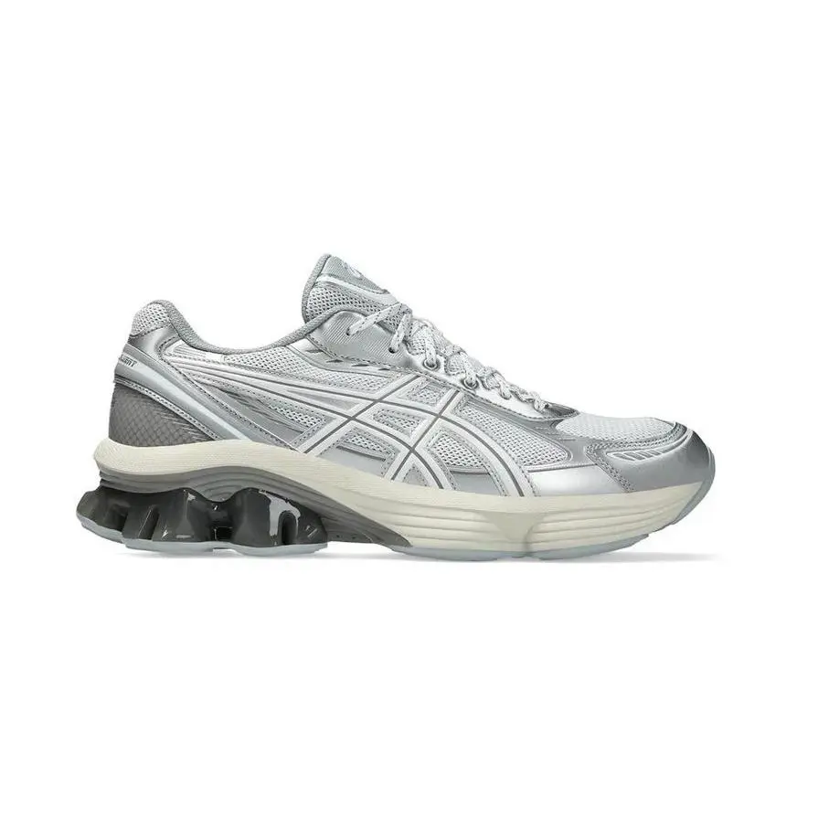 Asics Gel Kinetic Fluent White/white Mens Size 11 Running Shoes 1203A591-101 - Silver