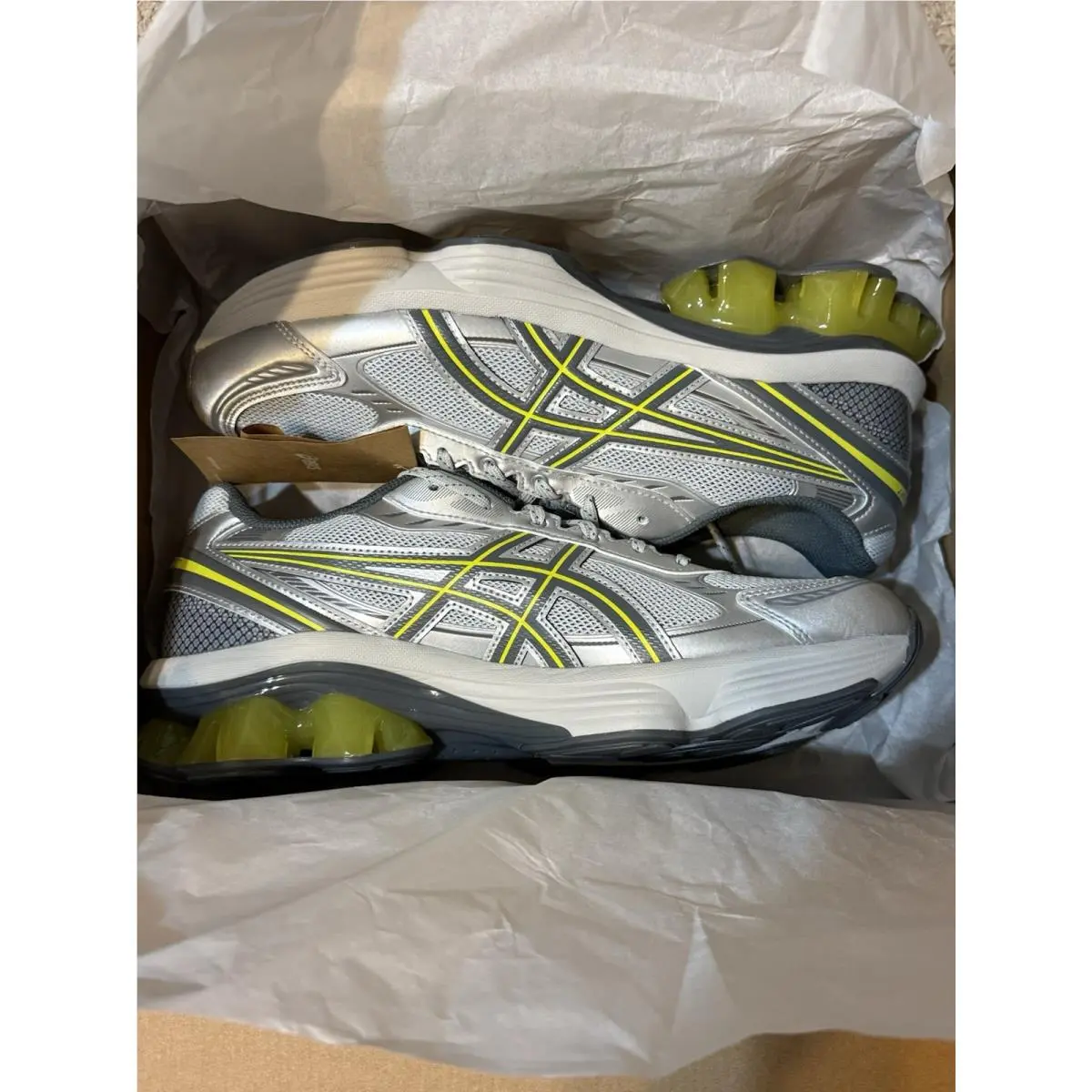 Asics shoes - ASICS Gel Kinetic Fluent - Gel Kinetic Fluent - 1203A591-101 - Silver, Manufacturer: White/White 0
