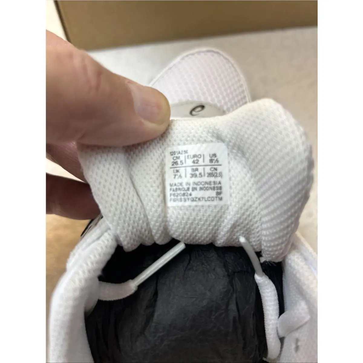 Asics shoes - ASICS Gel 1130 - Gel - 1201A256-118 - White 6