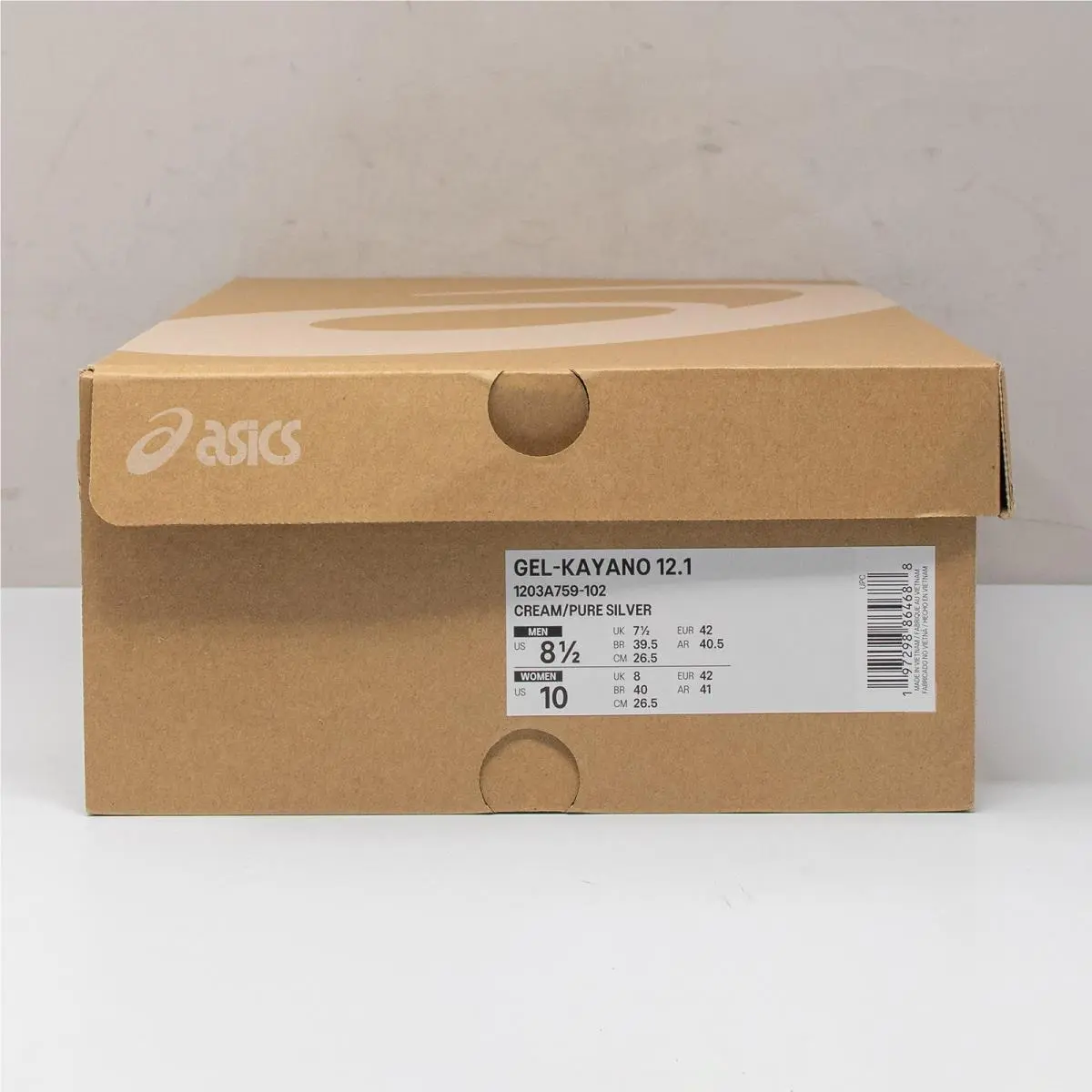 Asics shoes - Asics Gel-Kayano 12.1 - 1203A759-102 - Ivory (UPC: 197298864688) 5