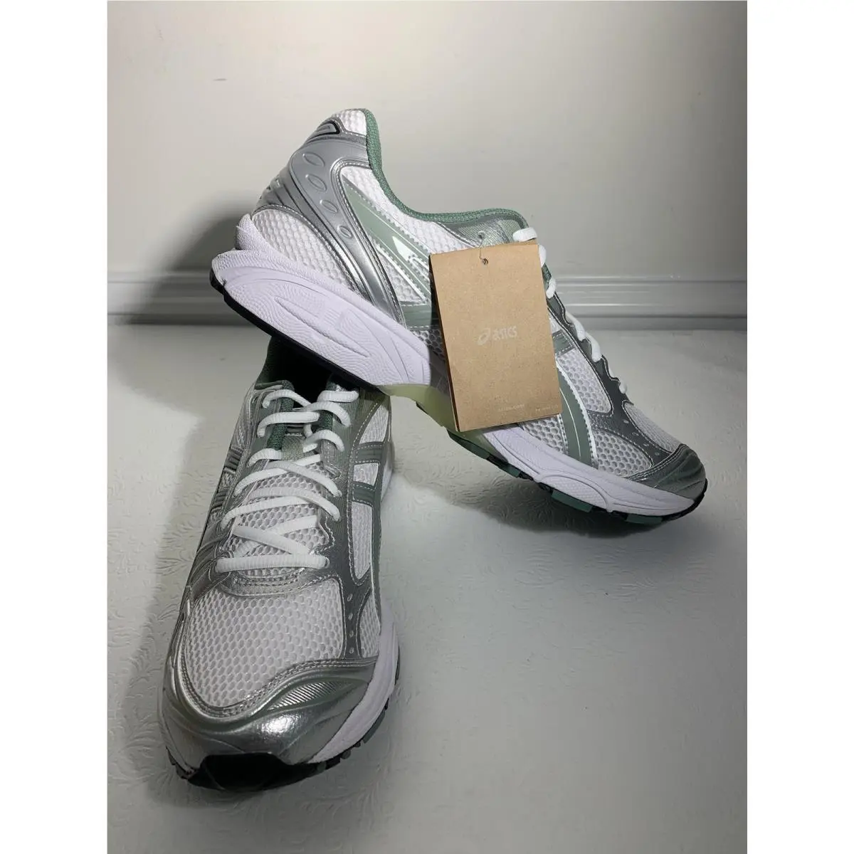 Asics shoes - Asics Gel-Kayano 14 White Slate Grey - 1201A019-107 - White (UPC: 0196074664511) 4