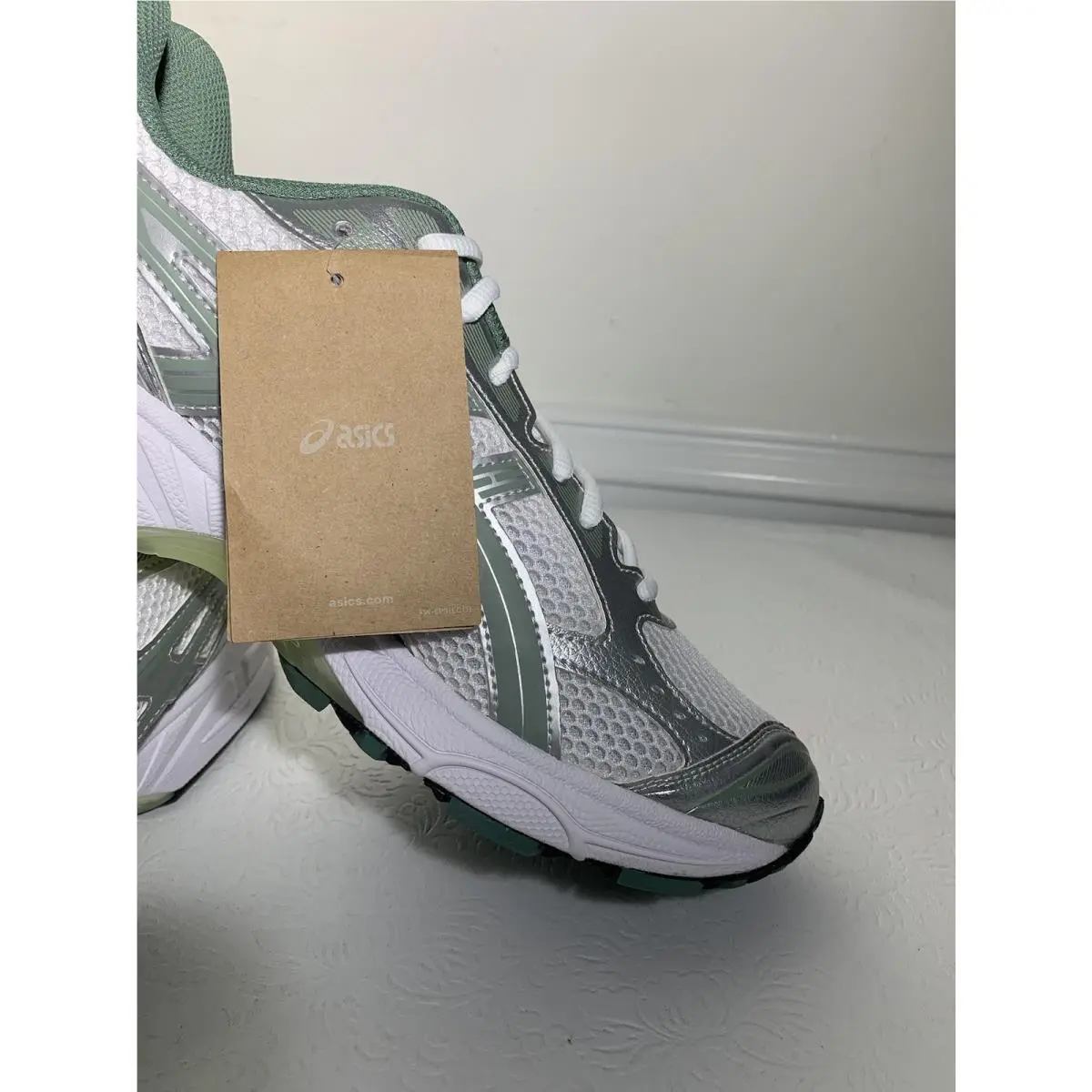 Asics shoes - Asics Gel-Kayano 14 White Slate Grey - 1201A019-107 - White (UPC: 0196074664511) 5