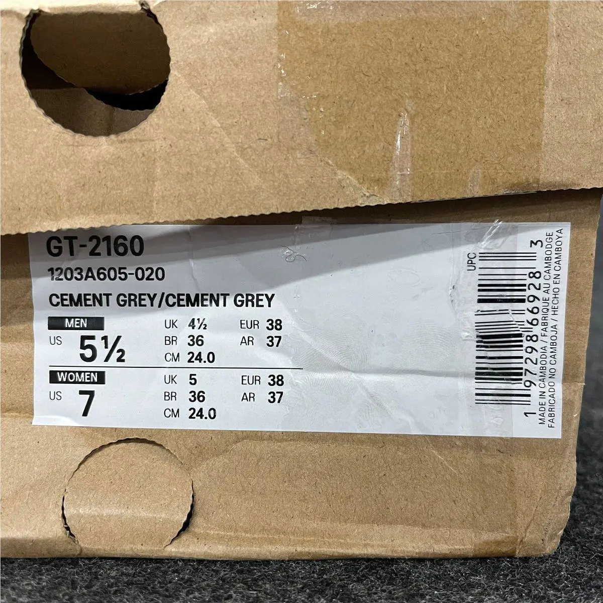 Asics shoes - VS178612 - vs-178612 - Gray (UPC: 197298669283) 5