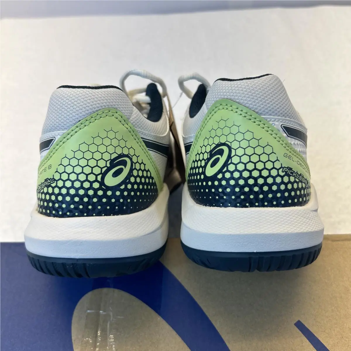 Asics shoes - ASICS GEL-Dedicate 8 - White/Lime/Navy 4