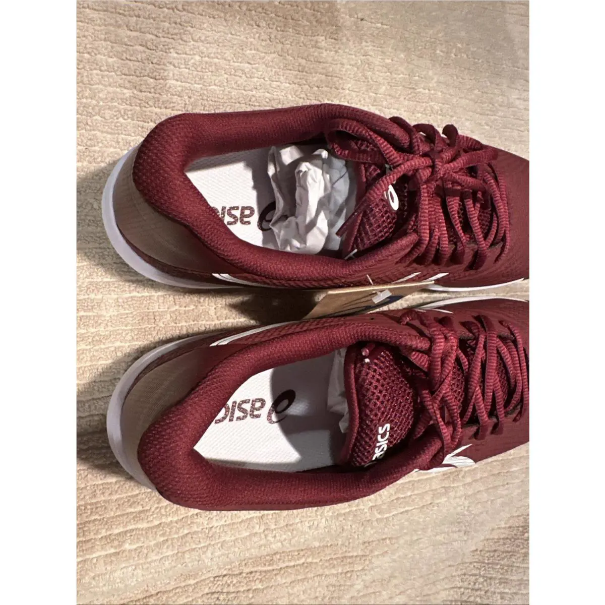 Asics shoes - ASICS Gel Game 9 - Gel Game - 1041A337-600 - Red (UPC: 0197298006477) 8